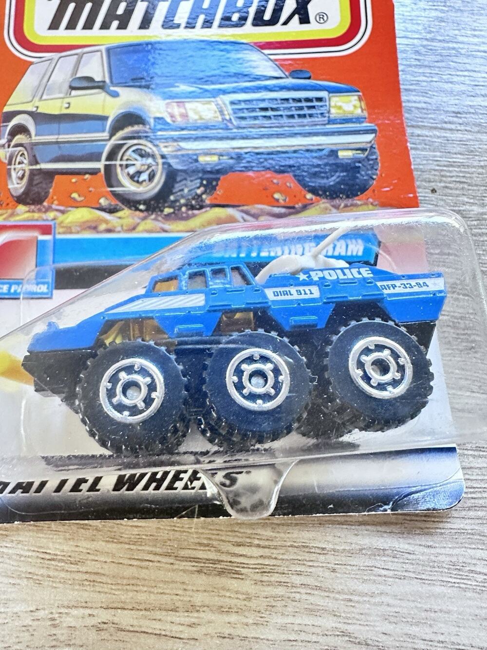 Matchbox 2000 Battering Ram. Rare,VHTF! '00 Police Patrol Series 18 #90 H92